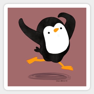 Dancing Penguin 2 Magnet